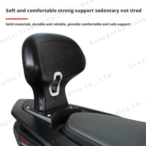 Accessoires de siège passager arrière de moto Systèmes de carrosserie de moto Pièces de rechange PCX160 Dossier modifié - Product Image 5