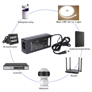 12V 5A AC DC Power Adapter 12V 5A Cung Cấp Power Adapter cho máy in TV Box MP3 máy ảnh sử dụng 60 Wát - Product Image 5