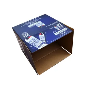 Boîtes d'expédition personnalisées avec logo, emballage, boîtes d'expédition isolées pour aliments surgelés, prix, boîte d'expédition ondulée imprimée personnalisée