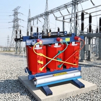 Transformateur Électrique Haute Tension 3 Phases 50Hz SCB13/14 Type Sec 3 Bobinages 10kV-11kV/480V-440V 110V 380V pour Système de Distribution d'Énergie