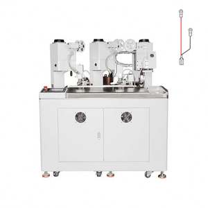 Outil de sertissage automatique à trois têtes pour la coupe du fil. - Product Image 2