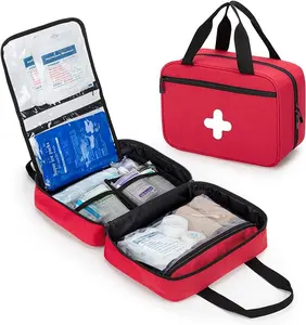 高品质工厂便携式紧急急救箱医疗供应商工具包家庭和办公室急救箱