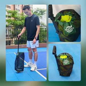 Sac <span class=keywords><strong>de</strong></span> ramassage <span class=keywords><strong>de</strong></span> balles <span class=keywords><strong>de</strong></span> <span class=keywords><strong>tennis</strong></span> et <span class=keywords><strong>de</strong></span> pickleball - Contient 48 balles <span class=keywords><strong>de</strong></span> <span class=keywords><strong>tennis</strong></span> ou 38 balles <span class=keywords><strong>de</strong></span> pickleball - Sac <span class=keywords><strong>de</strong></span> transport portable - Vente flash - Product Image 3