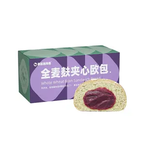 Roti isi gandum keseluruhan-roti batangan ungu Matcha rasa kentang ungu Matcha roti isi berbulu Maccha Solanum cotdsm