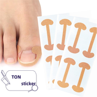Kit de Patchs et Autocollants Correcteurs d'Ongles Respirants de Haute Qualité – Outil de Correction des Ongles d'Orteils pour Manucure et Pédicure