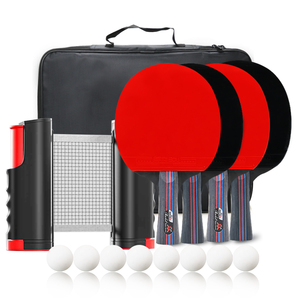 Juego <span class=keywords><strong>de</strong></span> raquetas <span class=keywords><strong>de</strong></span> tenis <span class=keywords><strong>de</strong></span> mesa <span class=keywords><strong>Boli</strong></span> con mango largo que incluye 8 pelotas <span class=keywords><strong>de</strong></span> ABS - Product Image 1