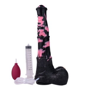 YOCY Colorful Horse Hanging Ejaculation Squirting <b>Dildo</b> Anal Plug Female Masturbation Sex Toy - Product Image 6