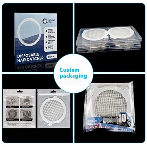 Dùng một lần nhà bếp và nhà vệ sinh tóc lọc màn hình nước kích hoạt dính sàn cống Sticker chống tắc nghẽn nhà bếp Lọc - Product Image 4