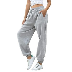 Pantalones de chándal de lona de alta calidad para mujer 2023 estilo Hip Hop encaje plano venta al por mayor exportación orientada a bajo precio Elección de verano - Product Image 4