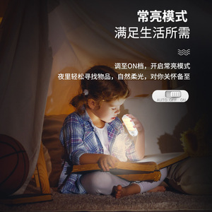 <b>Night</b> <b>Light</b> Rectangle <b>Plug</b>-In Human Body Induction Dimmable Eye Protection For Bedroom Corridor Wardrobe Bathroom - Product Image 4