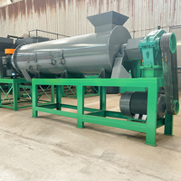 Granulateur de compost de fumier ASL, ligne de production de déchets organiques, granulation humide haute efficacité, haute productivité 5-8t/h