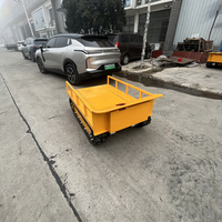 Kompaktes Gummi-Raupenfahrwerk 0,5 Tonnen 1 Tonne 2 Tonnen Kettenfahrgestell Geeignet für Gewächshaus- und Bergtransport
