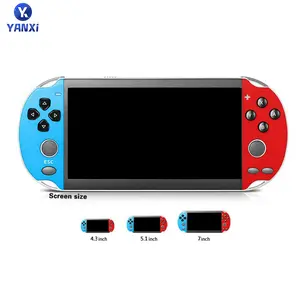 X7 X7plus X12 X12plus Support Drop-ship Large Screen Handheld Game Console With Camera Dual Retro Game Console With 8GB RAM