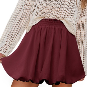 Mini-jupe sexy pour femme, short à volants taille haute, jupes bouffantes décontractées, jupes-culottes avec poches, tenue de tennis en nylon/cachemire US - Product Image 4