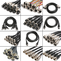 Connecteur d'Aviation Étanche IP44 GX16-3P DIN 3 Broches Mâle/Femelle, Contacts en Cuivre, Boîtier en Alliage de Zinc, Utilisation Aérospatiale
