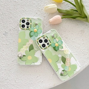 <span class=keywords><strong>Custodia</strong></span> per cellulare <span class=keywords><strong>verde</strong></span> catena perline all'ingrosso per <span class=keywords><strong>iPhone</strong></span> 13 12 Pro <span class=keywords><strong>11</strong></span> Pro Max IMD <span class=keywords><strong>custodia</strong></span> protettiva per braccialetto fiore - Product Image 1