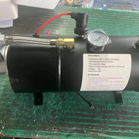 Compresseur d'air 12V 3L avec réservoir, kit de 4 trompettes inclus