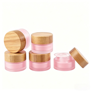 Tarro de <span class=keywords><strong>Crema</strong></span> Cosmética de 15g, Tarro de Vidrio Esmerilado, Envase de Maquillaje Vacío <span class=keywords><strong>para</strong></span> Viaje, Tarros <span class=keywords><strong>para</strong></span> <span class=keywords><strong>Crema</strong></span>, Loción, Bálsamo Labial, Sombra de Ojos - Product Image 5