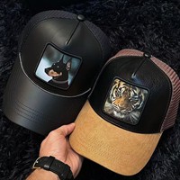 Cappellino da Baseball alla Moda con Stampa Animalier, Traspirante e Impermeabile, per Sport, Tempo Libero, Viaggi all'Aperto, Unisex, Cappello Trendy Personalizzabile