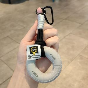 Anillo de silicona para gimnasio, anillo de agarre para fortalecer los músculos de la mano, llavero para amantes del gimnasio, mujeres y hombres, como mosquetón para mochila - Product Image 3