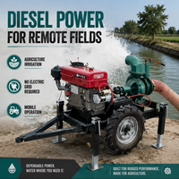 Usine en gros 6 pouces Irrigation moteur diesel pompe à eau Agriculture