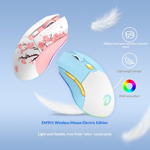 เมาส์เกมมิ่ง Dareu EM901 น้ำหนักเบา ออกแบบตามหลักสรีรศาสตร์ ชาร์จผ่าน USB รุ่นเครื่องยนต์ไฟฟ้า โหมดคู่ RGB <span class=keywords><strong>แนะ</strong></span>นำให้ใช้ - Product Image 2