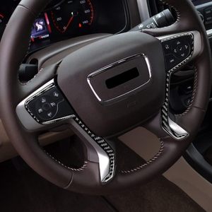 Autocollant de volant de voiture en fibre de carbone pour décoration de cadre intérieur pour Chevrolet Colorado GMC <span class=keywords><strong>Canyon</strong></span> 2015-2020 - Product Image 4