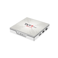 Nuevo Android Smart TV Box TX90 PRO Quad Core 8K H618 Android 14.0 2.4/5.8G WiFi + Receptor BT Reproductor de Red Set Top Box Blanco