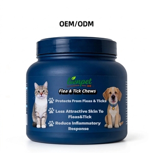 Golosinas Blandas <span class=keywords><strong>para</strong></span> Mascotas de Marca Privada <span class=keywords><strong>para</strong></span> Perros y Gatos, Desparasitantes, Protegen Contra Pulgas y Garrapatas, Piel Menos Atractiva <span class=keywords><strong>para</strong></span> Pulgas y Garrapatas - Product Image 1