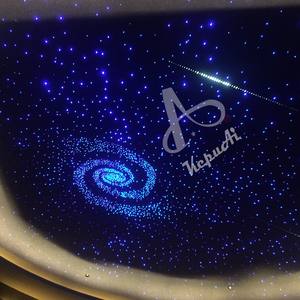 Installation facile Milkyway LED <span class=keywords><strong>Fibre</strong></span> <span class=keywords><strong>Optique</strong></span> Lumière Pleine Gamme de Couleurs Changeantes Certifiée CE Télécommande Synchronisation pour <span class=keywords><strong>Plafond</strong></span> de Panneau Acoustique - Product Image 1