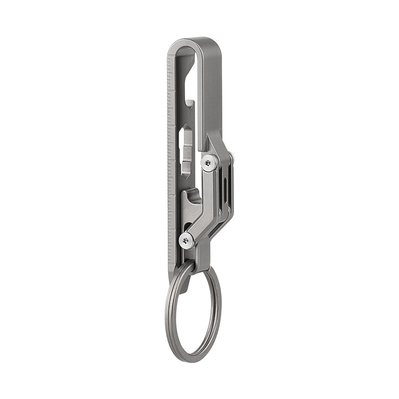 Couteau porte-clés en alliage de titane outil Portable extérieur