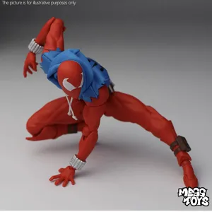EN STOCK Figura de acción de <span class=keywords><strong>Spider</strong></span>-Man: Black Suit, Symbiote Vecino, <span class=keywords><strong>Scarlet</strong></span> <span class=keywords><strong>Spider</strong></span>, Kaine Parker, Black Red <span class=keywords><strong>Spider</strong></span> - Product Image 6
