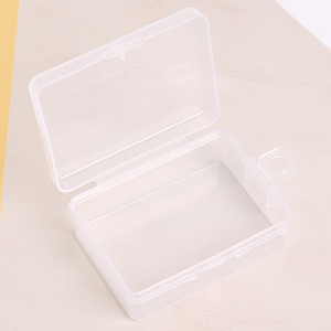 JC Multi-size orecchini portagioie portagioie da te scatola portautensili in plastica trasparente - Product Image 3