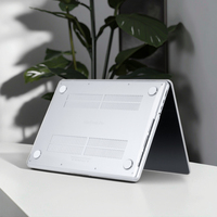 Casing Laptop untuk MacBook Pro 14.2 Inch M5 M4 M3 M2 A3426 A3427 A2442 A2779 A2918 A2992 A3112 A3185 A3401 Cangkang Keras Transparan
