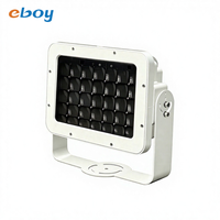 Illuminateurs LED pulsés à lumière blanche 36W IP66 pouvant être synchronisés avec le déclencheur de la caméra de sécurité CCTV