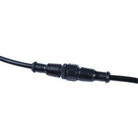 Connecteur étanche IP67 M12 M14 M16 M22 2 3 4 broches circulaire mâle femelle pour l'assemblage de lumières LED, connecteur rapide pour câble