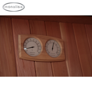 الفنلندية الأبيض الصنوبر المنزلية غرفة ساونا بالبخار الجاف الشخصية دش داخلي ساونا مع ضوء - Product Image 4