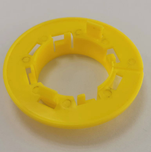 Douille à goujon universelle HQ Knockout, goujons métalliques, œillet en plastique jaune, utilisé pour protéger les câbles contre les dommages, raccords pour conduits et câbles - Product Image 3
