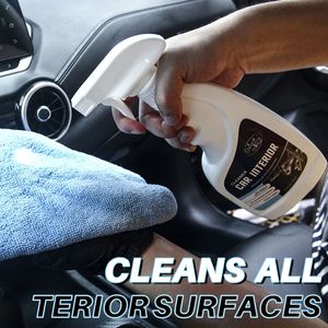 Cuidado óptimo 500ml Limpiador y lavado de cuero para asientos de cuero de techo interior de automóvil Cuidado óptimo para un cuidado óptimo - Product Image 5