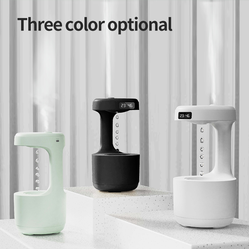 Anti Gravity Water Drop Aroma Diffuser Single Arm New Design Anti-Gravity Air Humidifier Yoga Diffuser