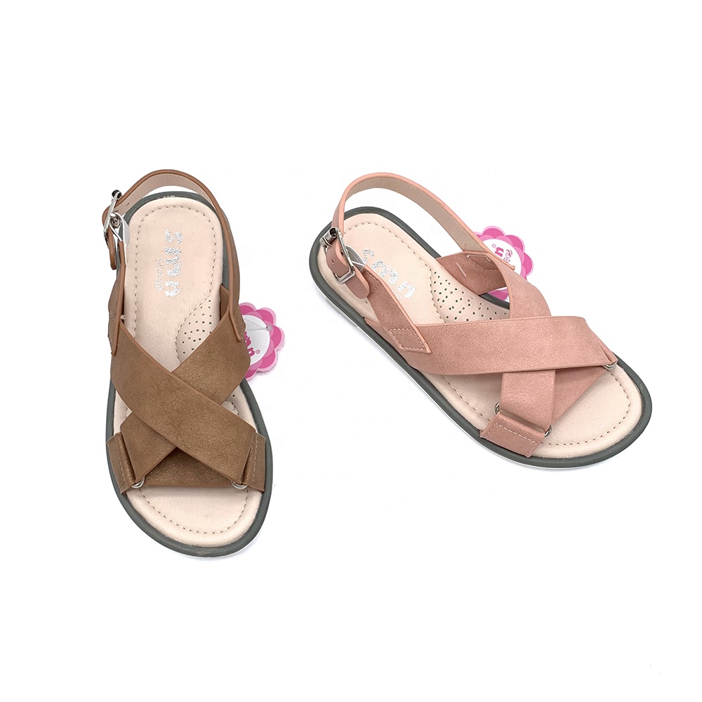 EUR size 26-36 New Arrival Summer Outdoor Children Girls Shoes Flower Kid Girl Sandal For 5-15Years