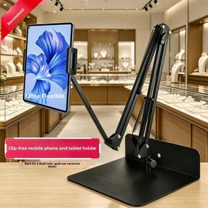 Southeast Asian Lazy Phone <b>Stand</b> for Office Hidden Clamp-Free Adjustable Metal Holder Phones <b>Tablets</b> Live Streaming - Product Image 5