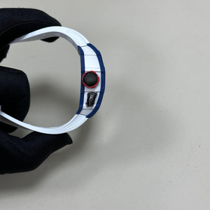 High-quality Blue Carbon Fiber <b>Skeletonized</b> Business Men's <b>Watch</b> <b>Automatic</b> Mechanical <b>Watch</b> - Product Image 2