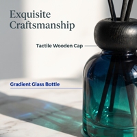 Diffuseur de parfum NOVA 150 ml en verre sans BPA, sans alcool, longue durée, artisanal, écologique, logo personnalisé, parfum d'ambiance