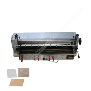 table top hot leather glue paste automatic gluing machine for cardboard