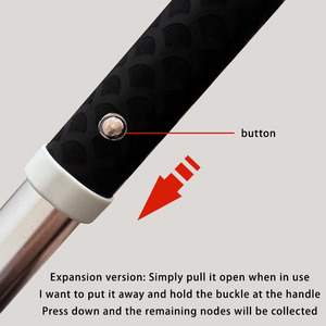 <span class=keywords><strong>Canne</strong></span> télescopique à tête roulante pour compagnon de voyage parfait aveugle - Product Image 4