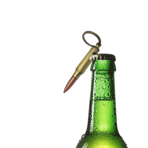 Bán Buôn Thời Trang Vàng Bullet Mở Chai Keychain, Kẽm Hợp Kim Bia Mở Chai Bullet Mở Chai Móc Chìa Khóa Cho Món Quà - Product Image 3