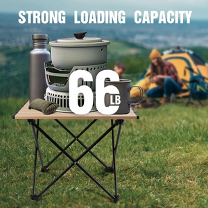 Tavolino <span class=keywords><strong>da</strong></span> Campeggio Portatile Ultraleggero in Alluminio Pieghevole per Spiaggia, Cucina all'Aperto, Picnic e Viaggi - Product Image 5