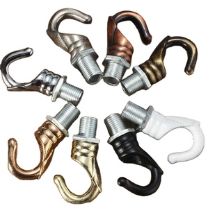 Trần Cap <span class=keywords><strong>Hooks</strong></span> Pendant Chiếu Sáng Lịch Thi Đấu Kim Loại Đầy Màu Sắc Đèn Trần Móc Phụ Kiện Ánh Sáng Tán Móc - Product Image 1