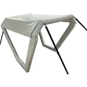 Tente de protection solaire gonflable en PVC <span class=keywords><strong>pour</strong></span> <span class=keywords><strong>bateau</strong></span>, auvent imperméable <span class=keywords><strong>pour</strong></span> le surf, la dérive, la plongée, le yacht, pare-soleil - Product Image 4